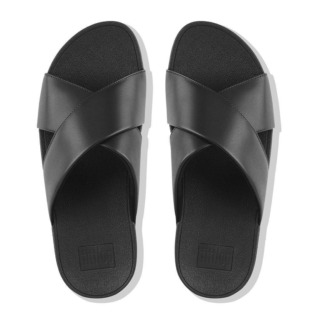 fitflop black slides